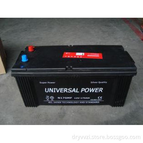 N175 MF starter Sealed Car Battery , high performance Lead